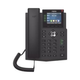 Teléfono IP / 6 Líneas SIP / Pantalla LCD a Color 2.8" / Audio HD G.722 y Opus / Conferencia 3 Vías / Puertos