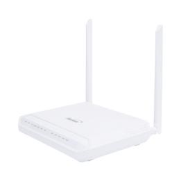 ONU GPON WiFi (2.4/5 GHz), 2 Antenas de 5 dBi, Compatible con OLTs de Terceros, MIMO 2x2, 4 puertos Gigabit + 1 POTS +