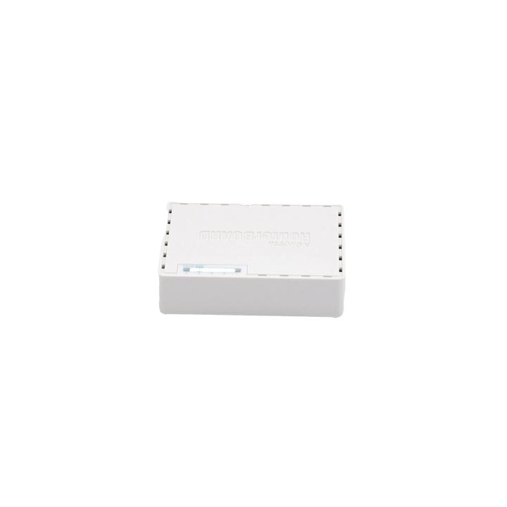 (hEX PoE LITE) RouterBoard, 5 Puertos Fast Ethernet, 4 con PoE Pasivo, 1 Puerto USB