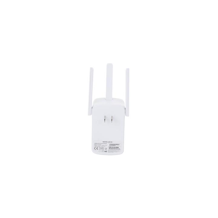 Repetidor / Extensor de Cobertura WiFi N / MU-MISO / 300 Mbps 2.4 GHz / 3 antenas externas / Botón WPS