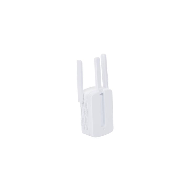 Repetidor / Extensor de Cobertura WiFi N / MU-MISO / 300 Mbps 2.4 GHz / 3 antenas externas / Botón WPS