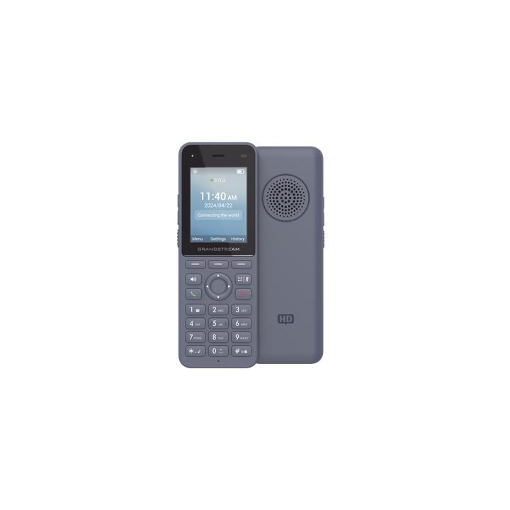 Teléfono IP inalámbrico Wi-Fi, Portátil, 3 cuentas SIP, 3 líneas, Voz HD, Bluetooth integrado, Puerto USB tipo C