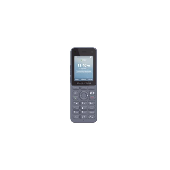 Teléfono IP inalámbrico Wi-Fi, Portátil, 3 cuentas SIP, 3 líneas, Voz HD, Bluetooth integrado, Puerto USB tipo C