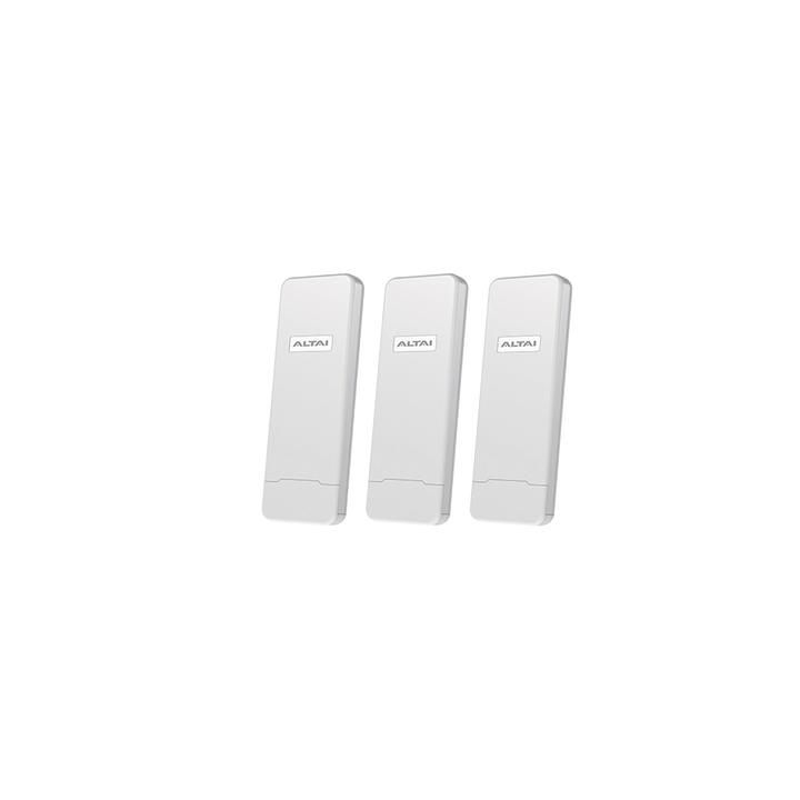 Kit WiFi para Hotspot Comunitario (3 AP) / Cobertura hasta 800 m / Nube Gratuita / Ideal para Iniciar WISP / 128