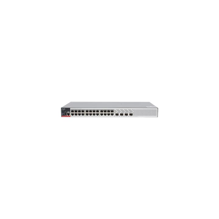 Switch PoE+ Empresarial 370 Watts, Administrable L2+, 24 Puertos Gigabit y 4 Puertos Uplink SFP 2.5G