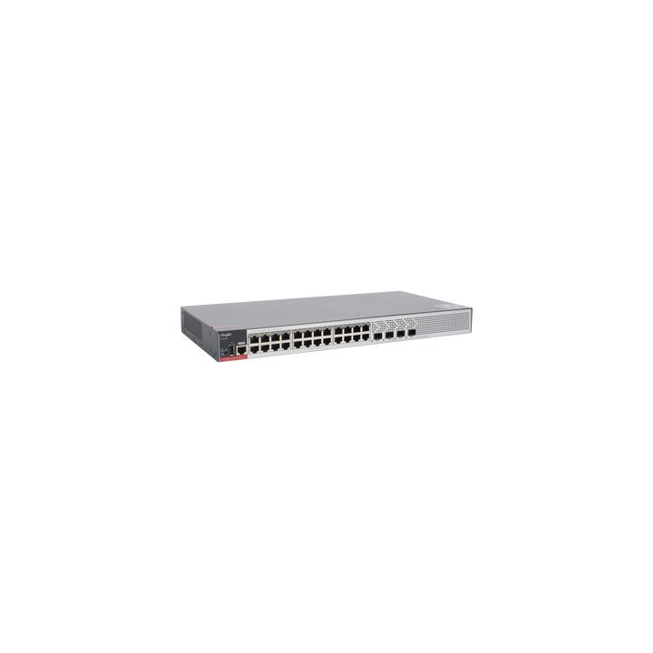 Switch PoE+ Empresarial 370 Watts, Administrable L2+, 24 Puertos Gigabit y 4 Puertos Uplink SFP 2.5G
