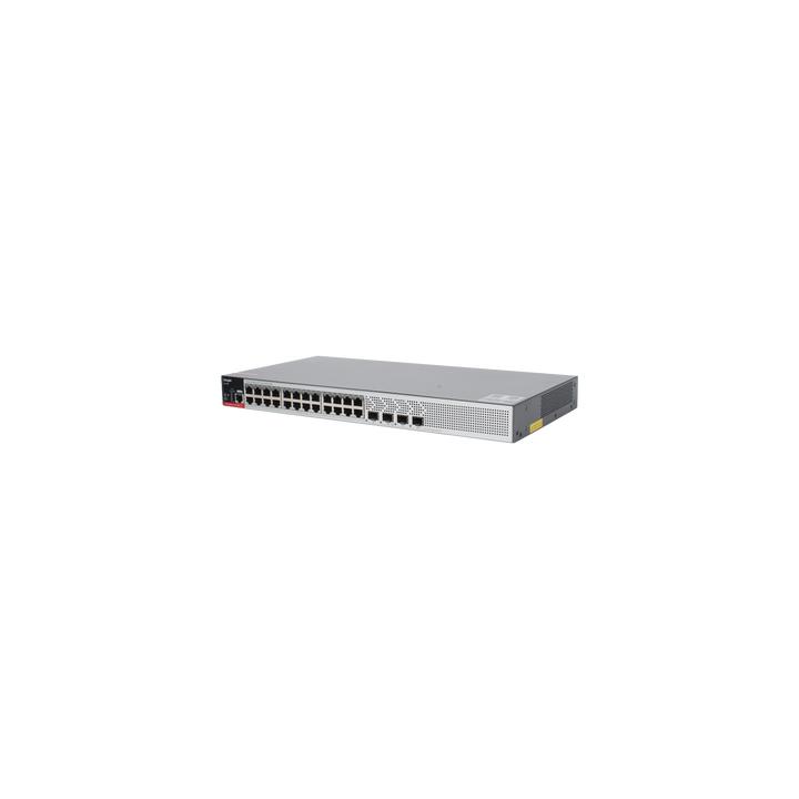Switch PoE+ Empresarial 370 Watts, Administrable L2+, 24 Puertos Gigabit y 4 Puertos Uplink SFP 2.5G