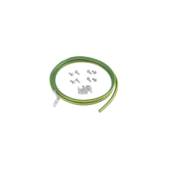 Kit de Jumper para Conexión de Gabinete o Rack de Telecomunicaciones a Barra de Tierra Física, 6 AWG, 1.52 m de Largo