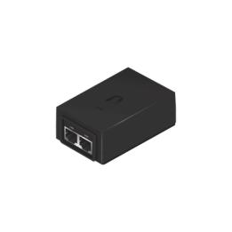 Adaptador PoE Ubiquiti de 48 VDC, 0.5 A, Fast Ethernet (10/100 Mbps)