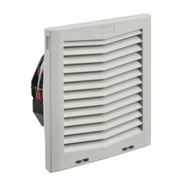 Ventilador Con Filtro de Montaje Lateral HF10, Con Flujo de Aire de 159 CFM, 115 Vca, Color Gris Claro