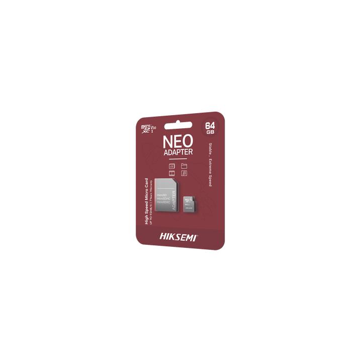 Memoria microSD con Adaptador Ideal para Celular o Tablet / 64 GB / Multipropósito