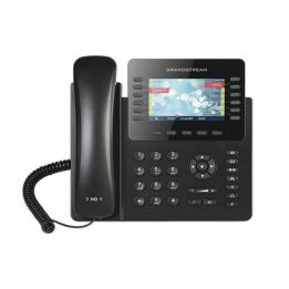 Teléfono IP empresarial de 12 Líneas con 5 teclas de función y conferencia de 4 vías, PoE