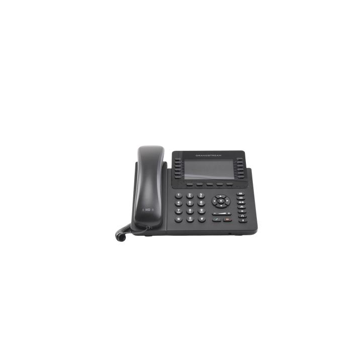 Teléfono IP empresarial de 12 Líneas con 5 teclas de función y conferencia de 4 vías, PoE