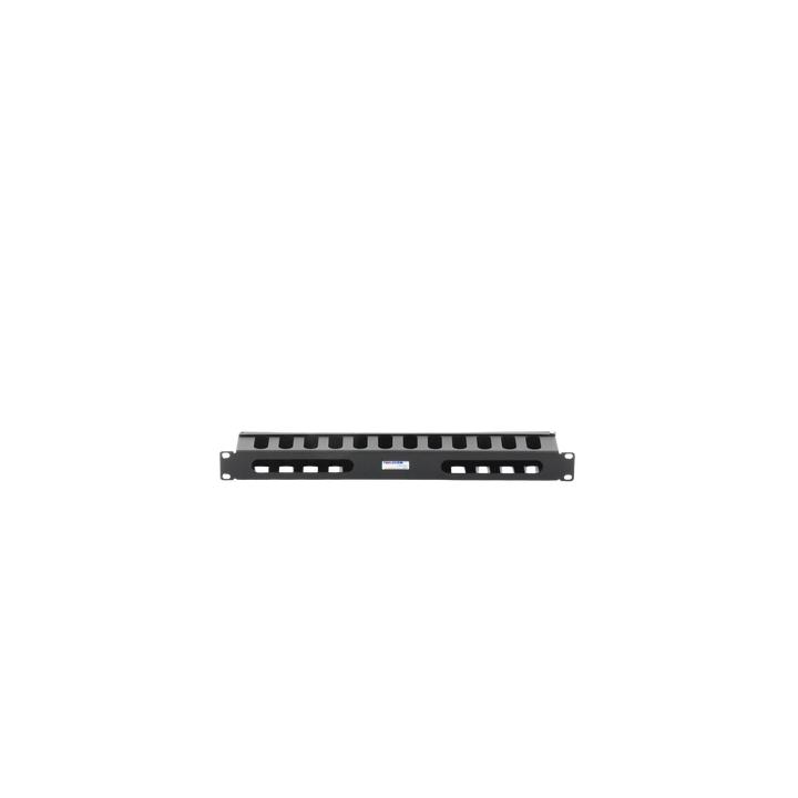 Organizador de cables horizontal de 19", 1UR