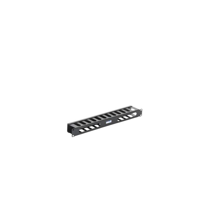 Organizador de cables horizontal de 19", 1UR