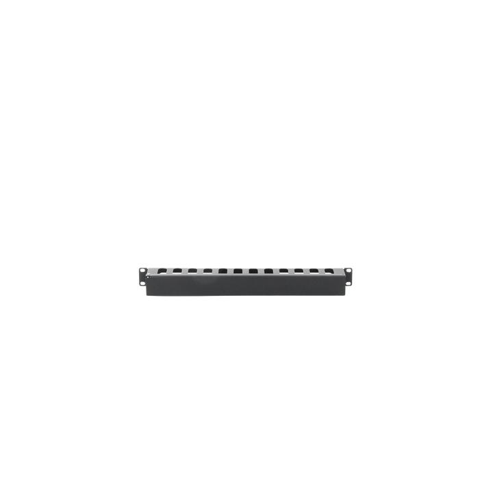 Organizador de cables horizontal de 19", 1UR