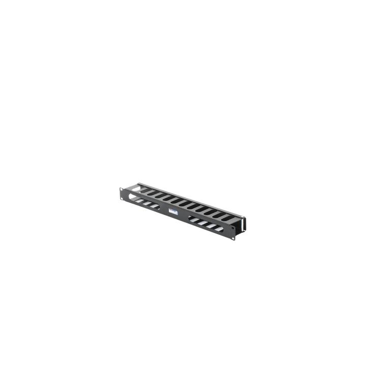 Organizador de cables horizontal de 19", 1UR