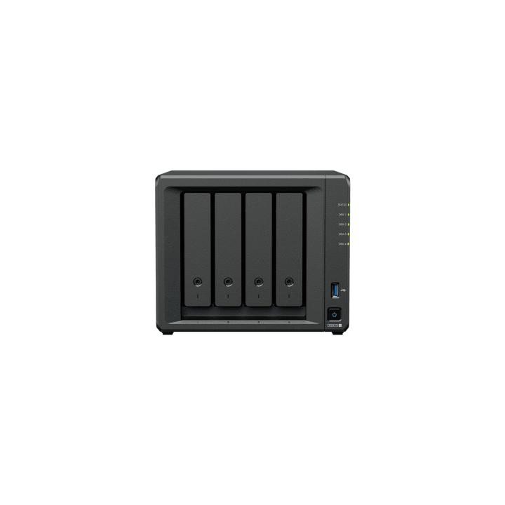 NAS DiskStation DS925+ | 4 Bahías | Expandible a 9 Bahías | 2 Puertos 2.5GbE | 2 Ranuras M.2 NVMe | AMD Ryzen V1500B