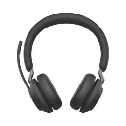Jabra Evolve2 65, Auricular stereo versión UC con aislamiento de ruido activa, dongle USB-A indicador de ocupado