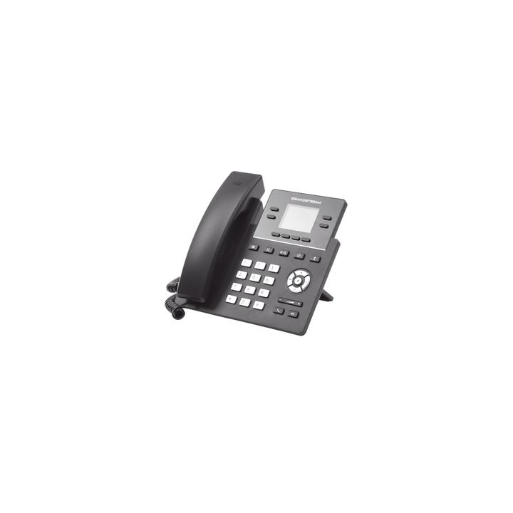 Teléfono IP Grado Operador, 4 líneas SIP, pantalla a color 2.4", PoE, codec Opus, IPV4/IPV6 con gestión en la nube