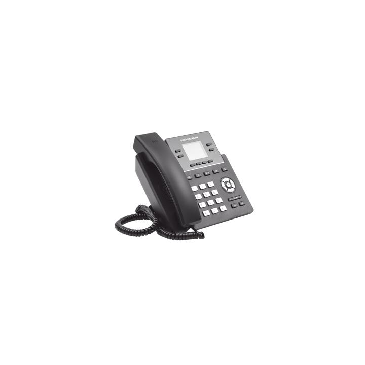 Teléfono IP Grado Operador, 4 líneas SIP, pantalla a color 2.4", PoE, codec Opus, IPV4/IPV6 con gestión en la nube