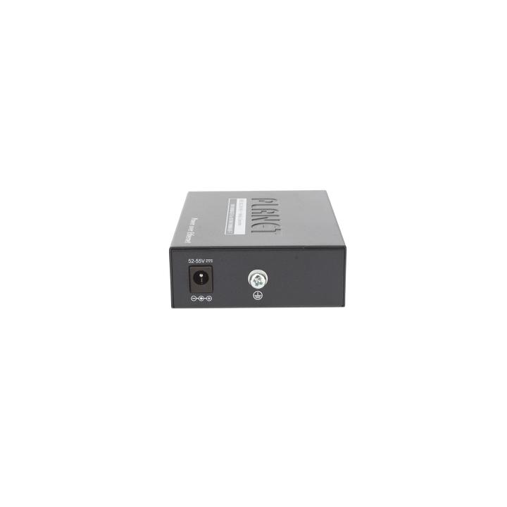Convertidor de Medios PoE, 1 Puerto RJ45 Gigabit con Salida PoE 802.3af/at/bt (Hasta 60 W)/ 1 Puerto SFP 100/1000BASE-X