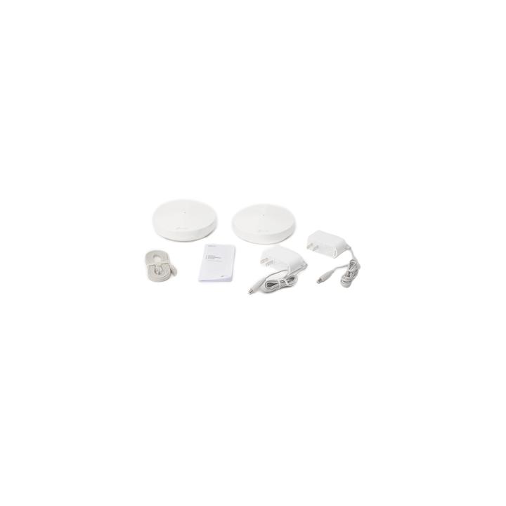 Kit 2 Routers Inalámbricos MESH Interior para Hogar / Doble Banda Wi-Fi 5 AC1300 Mbps / 2 Puerto Gigabit WAN/LAN / 4