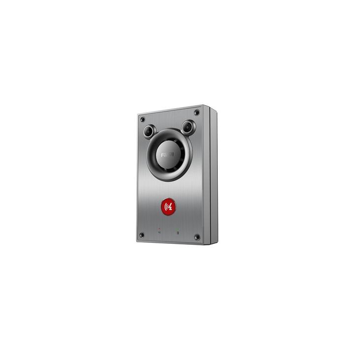 Intercomunicador IP de Emergencia / Altavoz 10W / 2 Líneas SIP / IP66 e IK10 Anti-vandálico / PoE 802.3af / Doble