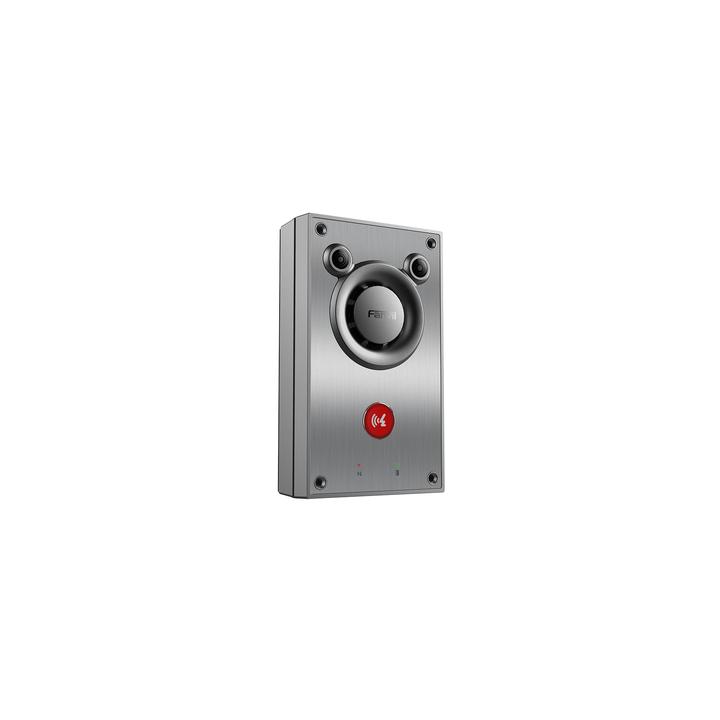 Intercomunicador IP de Emergencia / Altavoz 10W / 2 Líneas SIP / IP66 e IK10 Anti-vandálico / PoE 802.3af / Doble