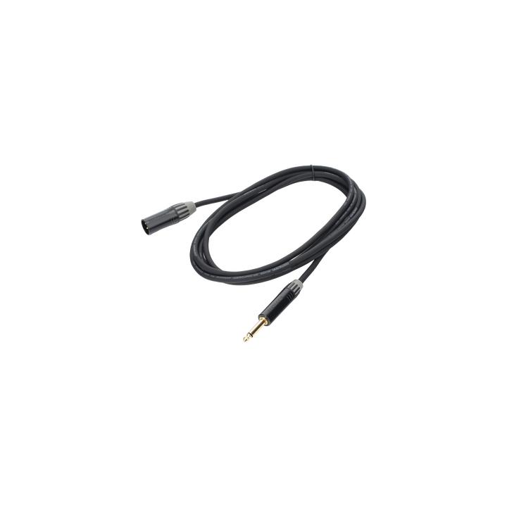 Cable de Audio | XLR 3 Polos Macho a Plug 1/4 in mono | Conector Seetronic Serie M SCMF3 - MP2X | Longitud 3m