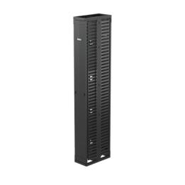 Organizador Vertical PatchRunner™, Doble (Frontal y Posterior), Para Rack Abierto de 45 Unidades, 10in de Ancho,