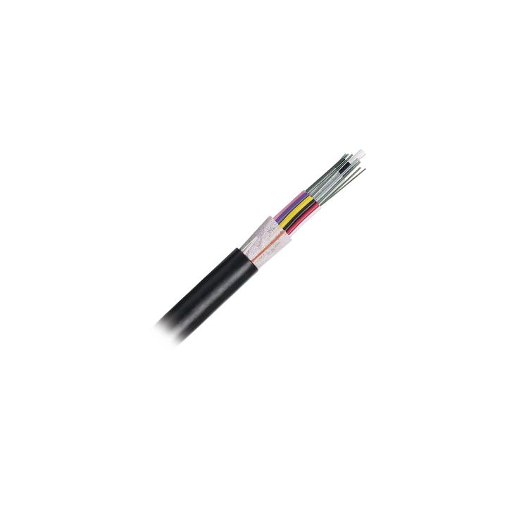 Cable de Fibra Óptica de 6 Hilos, OSP (Planta Externa), No Armada (Dieléctrica), 250um, Monomodo OS2, Precio Por Metro