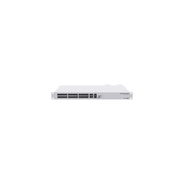 Cloud Router Switch, Sistema Operativo Dual 24 Puertos 10G SFP+, 2 Puertos 40G QSFP+