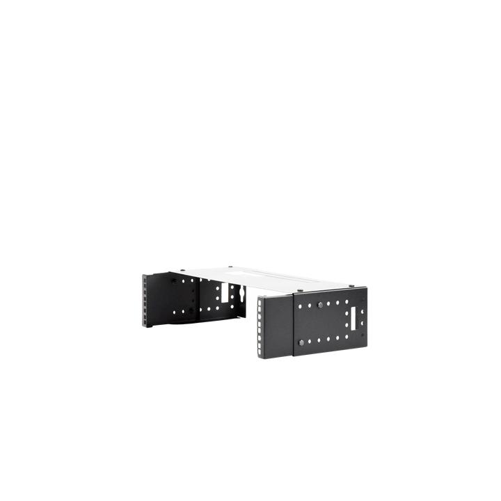 Rack Abierto de montaje en Pared, de 19in,  Profundidad Ajustable (8" a 12") de 2.5  Unidades de rack, con Capacidad de