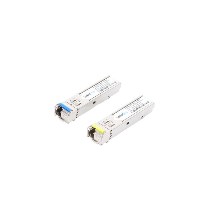 Transceptores Ópticos Industriales Bidireccionales SFP (Mini-Gbic) / Monomodo 1310 & 1550 nm / 1.25 Gbps / 1000BASE-BX