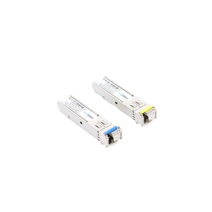 Transceptores Ópticos Industriales Bidireccionales SFP (Mini-Gbic) / Monomodo 1310 & 1550 nm / 1.25 Gbps / 1000BASE-BX