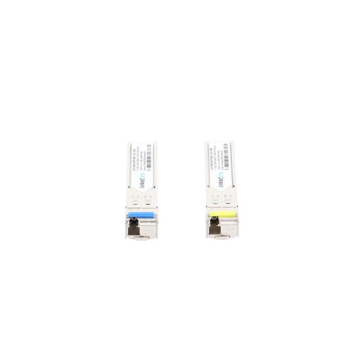 Transceptores Ópticos Industriales Bidireccionales SFP (Mini-Gbic) / Monomodo 1310 & 1550 nm / 1.25 Gbps / 1000BASE-BX