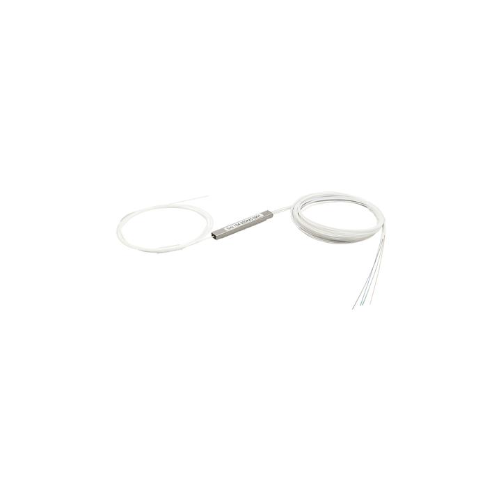 Splitter (Divisor Óptico) tipo PLC, 1x4, para fusión (sin conectores)