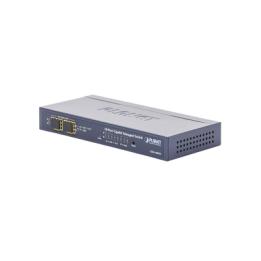 Switch Administrable de Escritorio de 8 Puertos Gigabit/ 2 Puertos SFP / 20 Gbps Switching / PoE In 802.3af/at / Dual