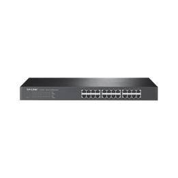 Switch no administrable de 24 puertos 10/100 Mbps para montaje en rack