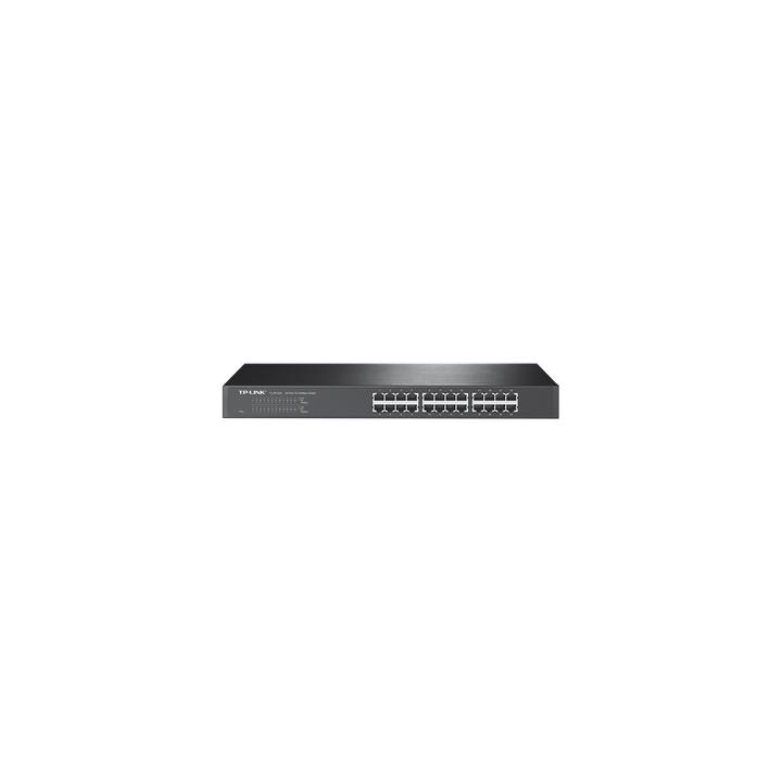 Switch no administrable de 24 puertos 10/100 Mbps para montaje en rack