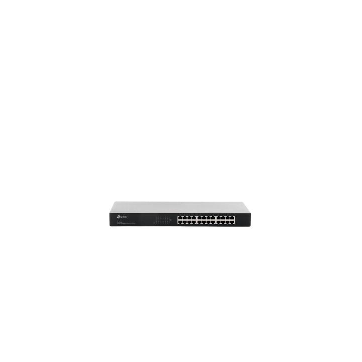 Switch no administrable de 24 puertos 10/100 Mbps para montaje en rack