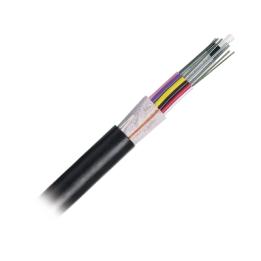 Cable de Fibra Óptica de 12 Hilos, OSP (Planta Externa), No Armada (Dieléctrica), 250um, Monomodo OS2, Precio Por