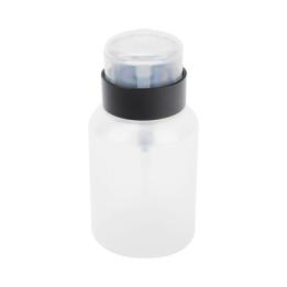 Botella Dispensadora de Alcohol, Capacidad 200 ml, Sistema de Bloqueo-Antiderrames, Ideal para Limpieza y Preparación