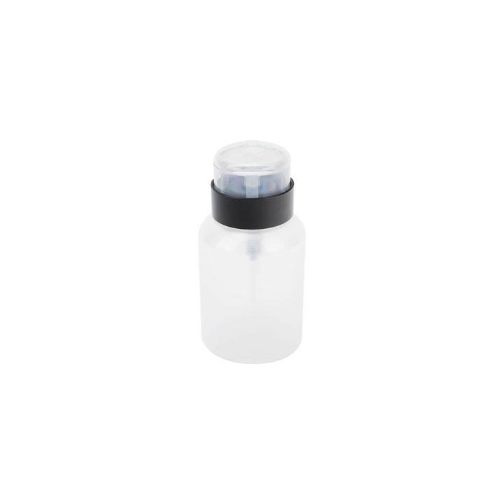 Botella Dispensadora de Alcohol, Capacidad 200 ml, Sistema de Bloqueo-Antiderrames, Ideal para Limpieza y Preparación