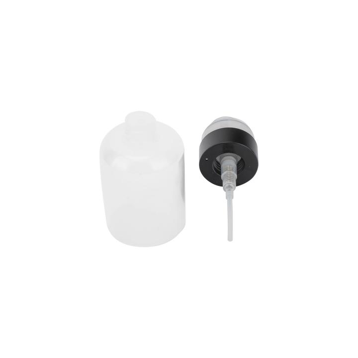 Botella Dispensadora de Alcohol, Capacidad 200 ml, Sistema de Bloqueo-Antiderrames, Ideal para Limpieza y Preparación