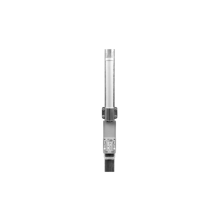 Antena omnidireccional, potente cobertura de 360°, doble polaridad MIMO 2x2, frecuencia 5 GHz (5.45-5.85 GHz) de 10 dBi
