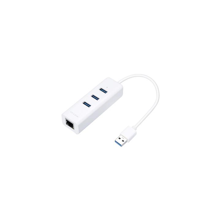 Adaptador de red Ethernet USB 3.0 a RJ45 10/100/1000Mbps