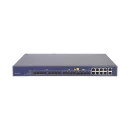 OLT de 8 puertos EPON con 16 puertos Uplink (8 puertos Gigabit Ethernet + 4 puertos SFP + 4 puertos SFP+), hasta 512