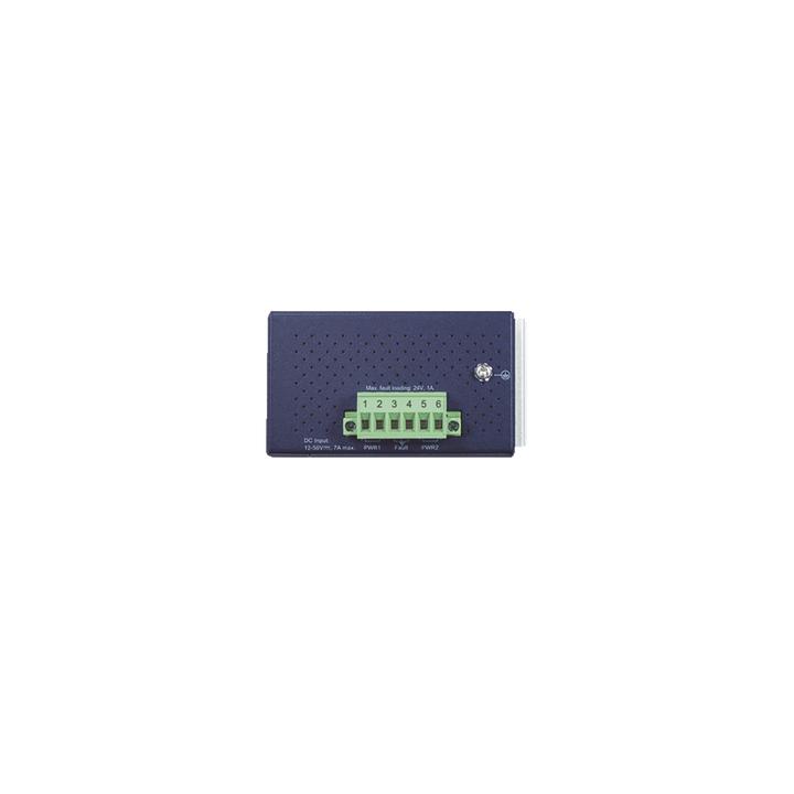 Switch PoE Industrial No Administrable de 4 Puertos PoE 10/100/1000T 802.3at, 2 Puertos SFP 10/1000X